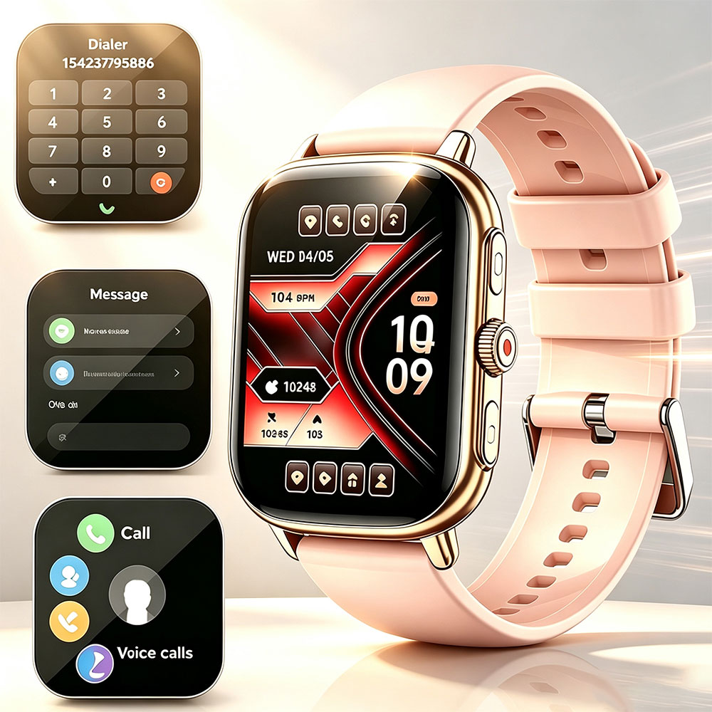 Smartwatch Stylish Watches For Women - Jam Tangan Pintar Terbaru 2026 yang