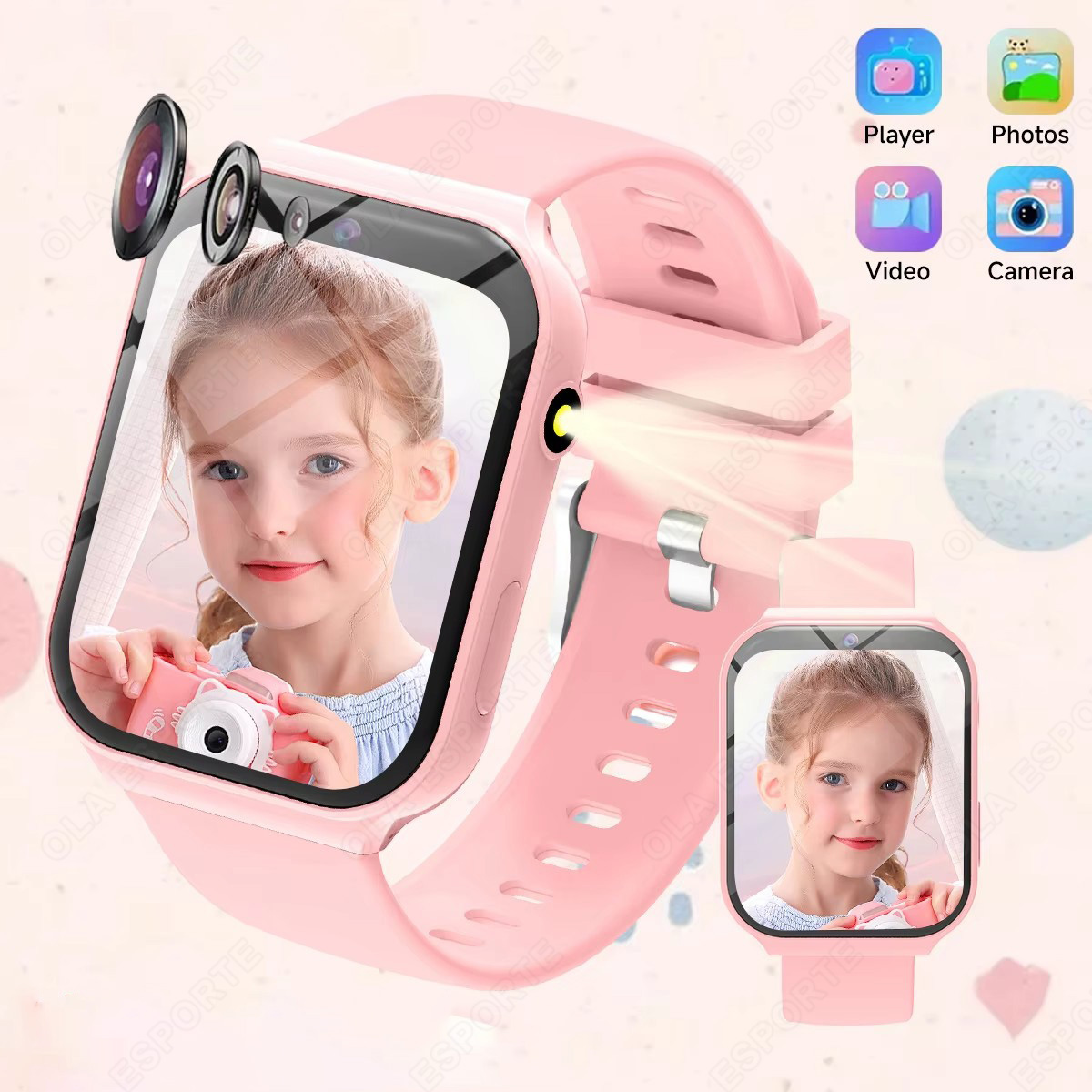 Smartwatch Watches Gift For Boys On Birthday - Jam Tangan Pintar Baru Untuk Anak-Anak