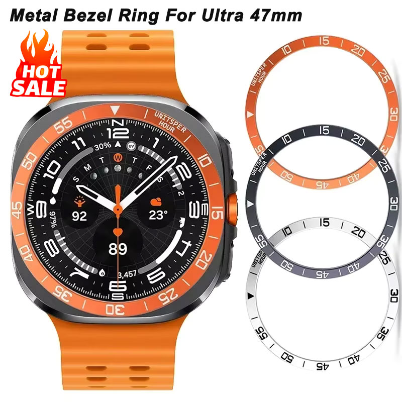 Smartwatch Ring Watches - Casing Cincin Bezel Penutup Logam untuk