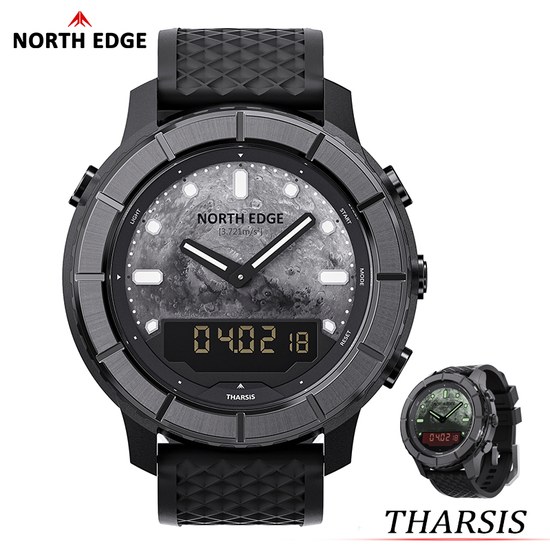 Altimeter Compass Watch - NORTH EDGE 2026 THARSIS Jam Tangan