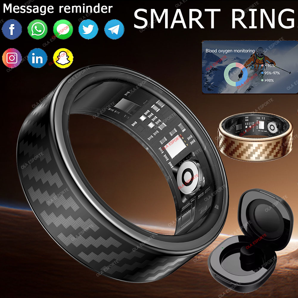Smartwatch Ring Watches - Cincin Pintar Terbaru Panggilan Pesan Notifikasi