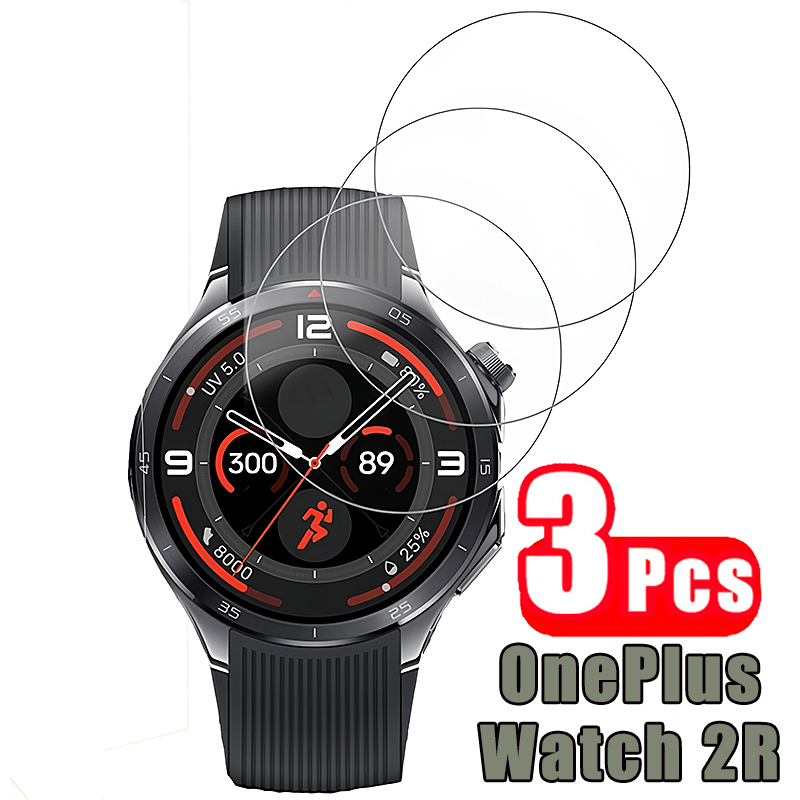 Smartwatch Oneplus Watches - 3 Buah Pelindung Layar Kaca Tempered