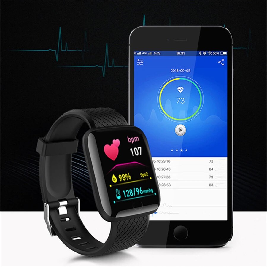Jam tangan pintar multifungsi  - Smartwatch Square Watches For Men ulasan dan harga