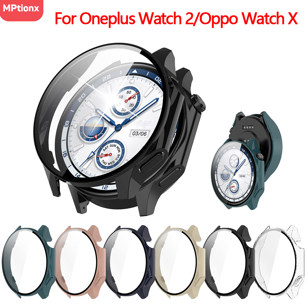 Casing polikarbonat + kaca unt - Smartwatch Oneplus Watches ulasan dan harga