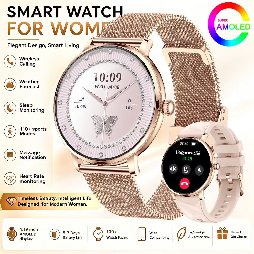 Model 2026 Jam Tangan Pintar B - Smartwatch Stylish Watches For Women ulasan dan harga