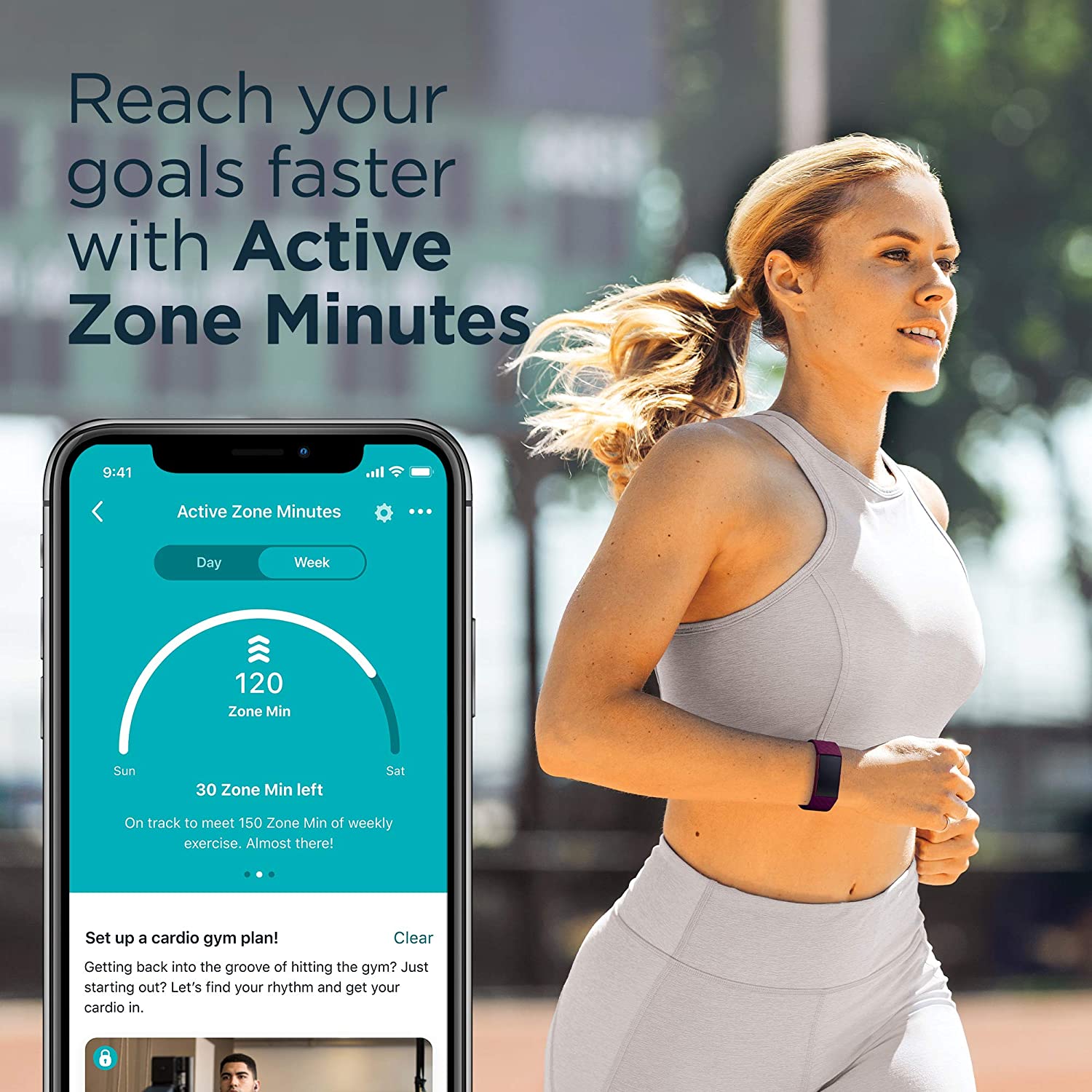 Jam tangan pintar Fitbit, jam  - Smartwatch Sports Watches For Women ulasan dan harga
