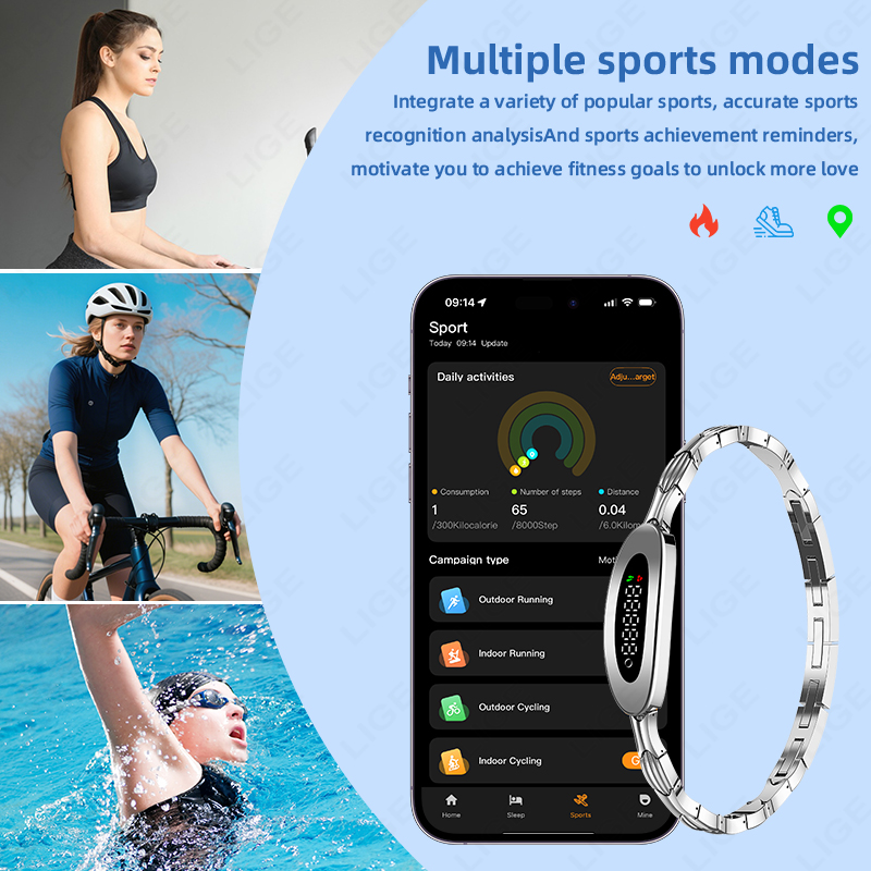 Gelang Pintar LIGE Laris Manis - Smartwatch Watches For Sale ulasan dan harga