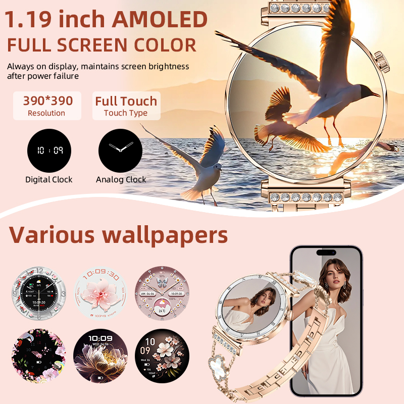 LIGE Jam Tangan Pintar Wanita  - Smartwatch Sports Watches For Women ulasan dan harga