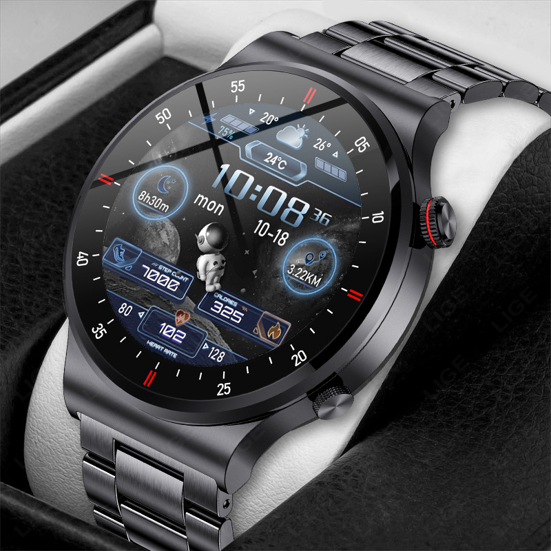 Jam Tangan Pintar LIGE 2026 Pe - Smartwatch Watches For Sale ulasan dan harga
