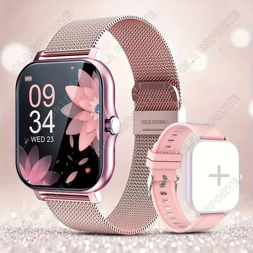 Jam Tangan Pintar Bluetooth Ba - Smartwatch Square Watches For Men ulasan dan harga