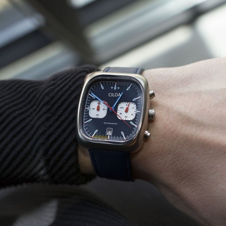 CILOA Jam Tangan Pria Kronogra - Smartwatch Square Watches For Men ulasan dan harga