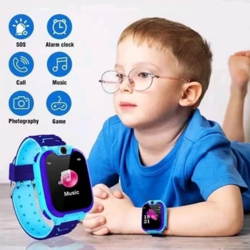 Jam Tangan Pintar Anak Q12 Tah - Smartwatch Watches Useful Gift For Boys ulasan dan harga