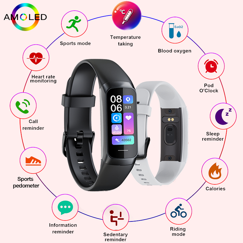 LIGE 1.1 Inci Amoled Monitor D - Smartwatch Square Watches For Men ulasan dan harga