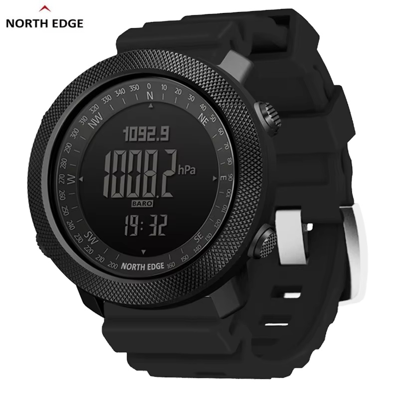 NORTH EDGE jam tangan untuk pr - Altimeter Compass Watch ulasan dan harga