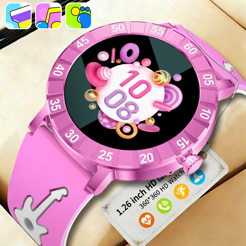 Jam Tangan Pintar Anak LIGE SO - Smartwatch Watches Useful Gift For Boys ulasan dan harga