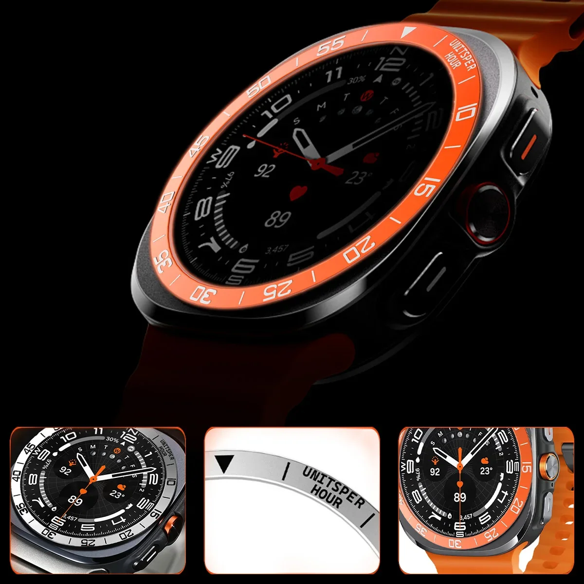 Casing Cincin Bezel Penutup Lo - Smartwatch Ring Watches ulasan dan harga