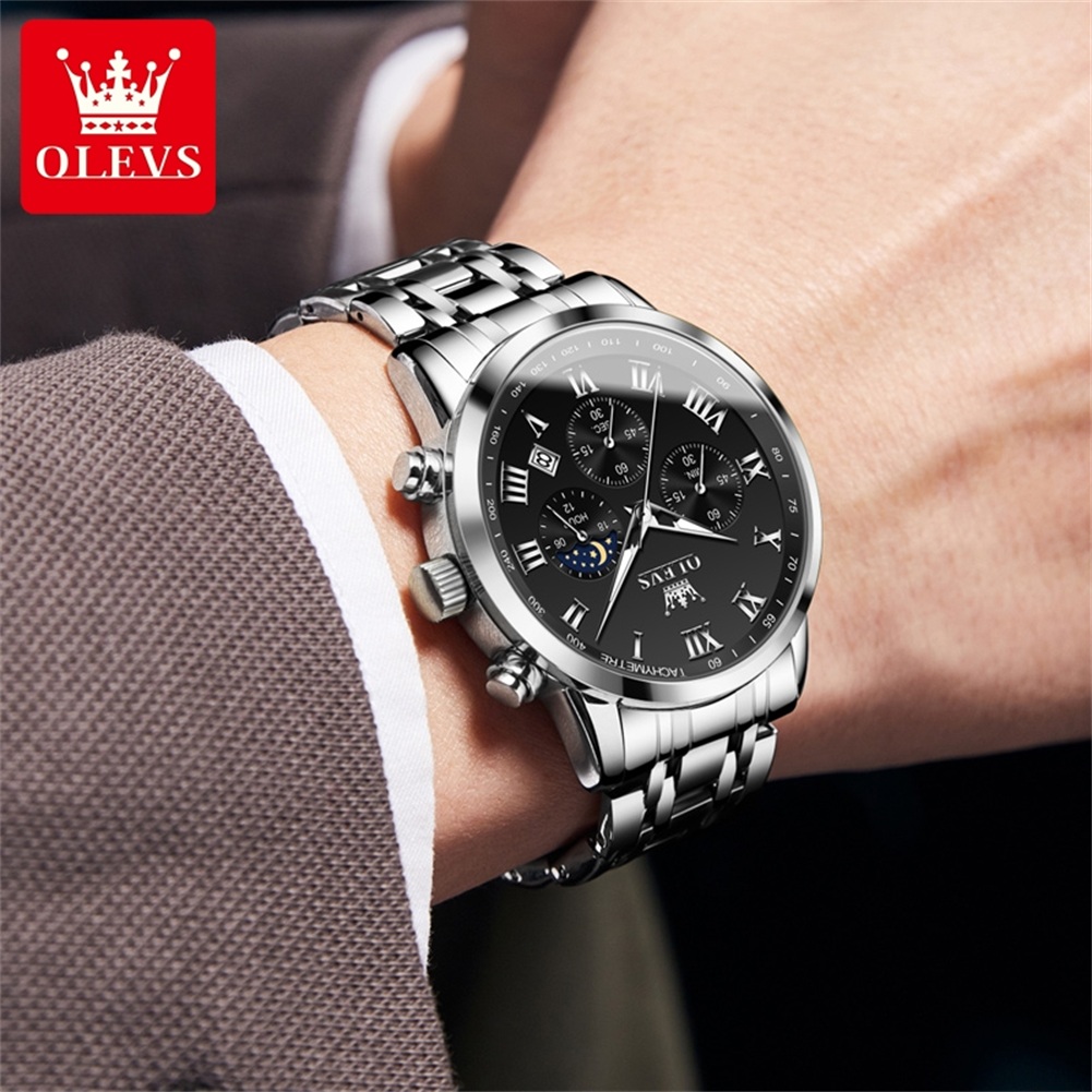 Jam Tangan Pria OLEVS 5529 Top - Smartwatch New Watches ulasan dan harga