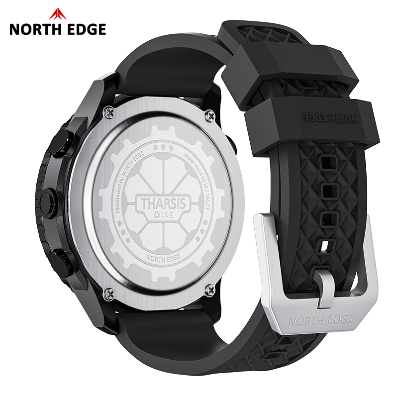 NORTH EDGE 2026 THARSIS Jam Ta - Altimeter Compass Watch ulasan dan harga