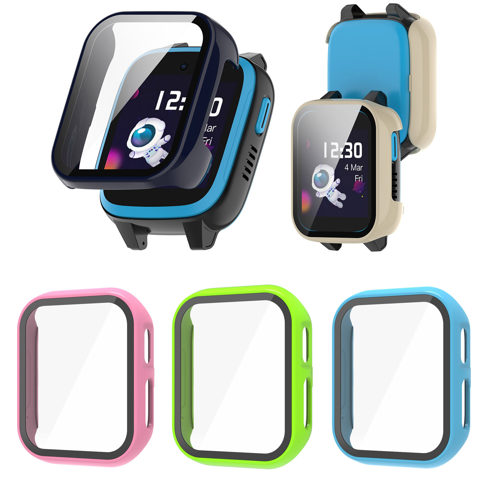 Casing Film pelindung layar ka - Smartwatch Watches For Children ulasan dan harga