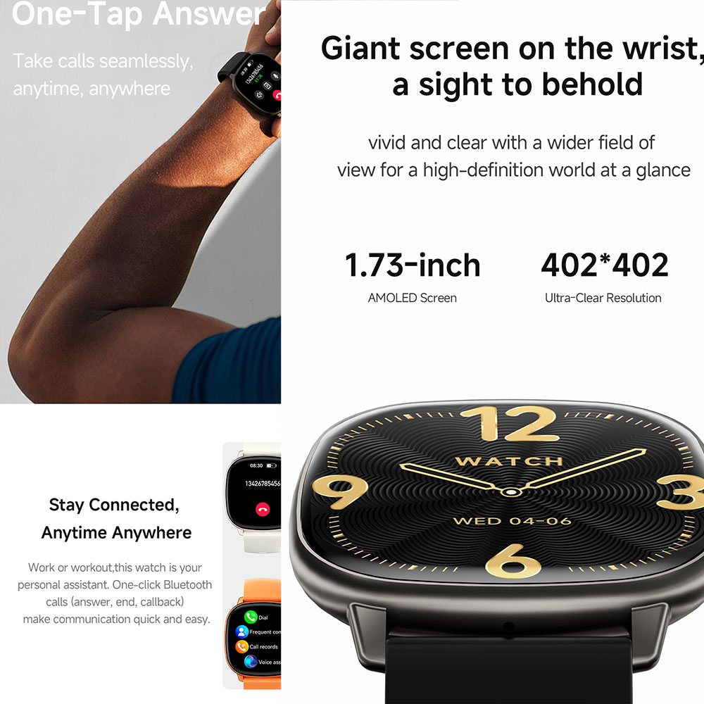 Jam Tangan Pintar HD17 AIR AMO - Smartwatch Stylish Watches For Women ulasan dan harga