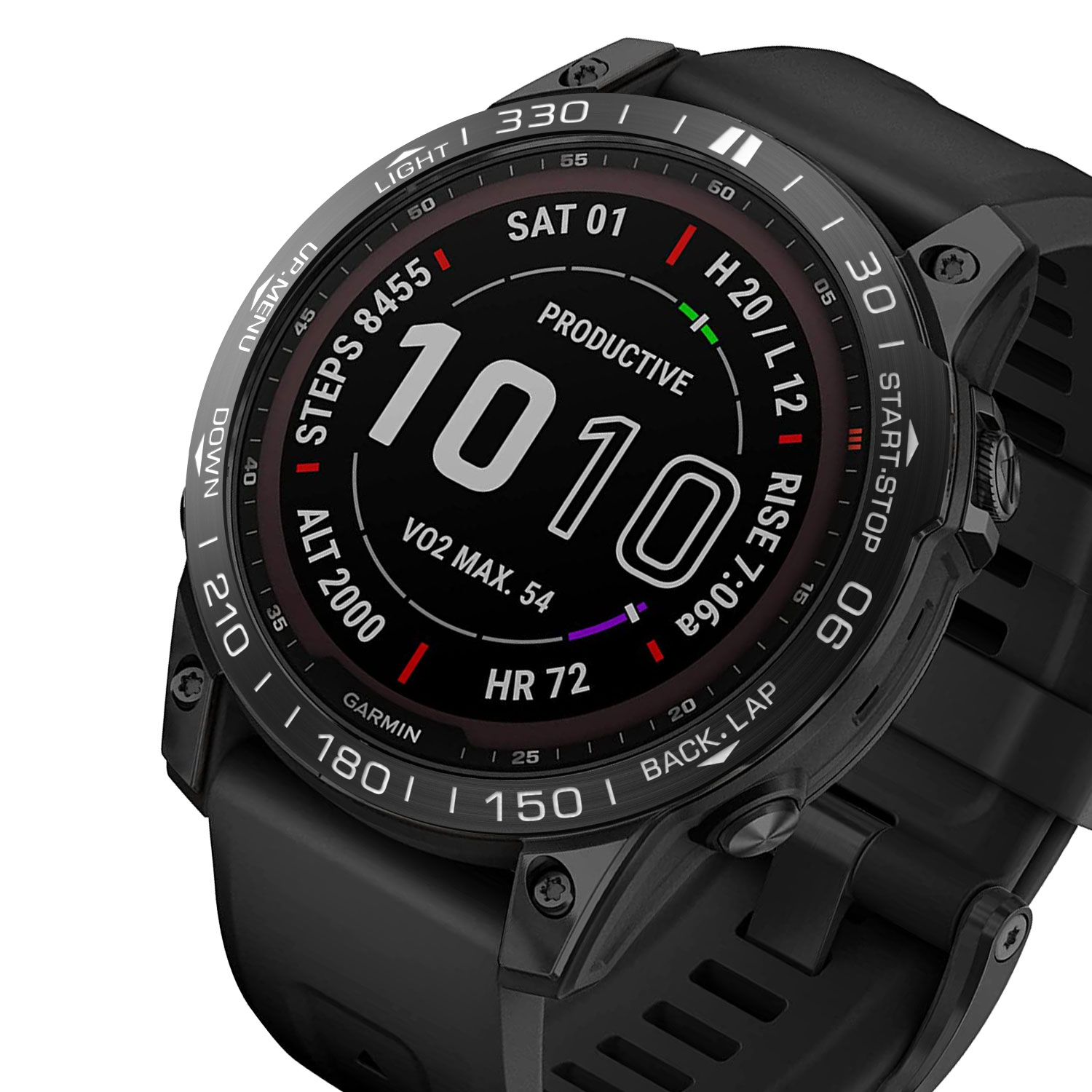 Bezel Penataan Logam untuk Gar - Smartwatch Ring Watches ulasan dan harga