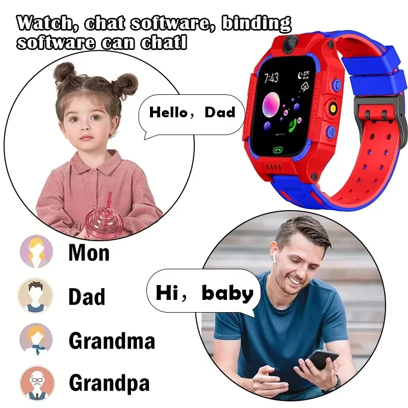 Jam Tangan Pintar Kamera Anak- - Smartwatch Watches For Children ulasan dan harga