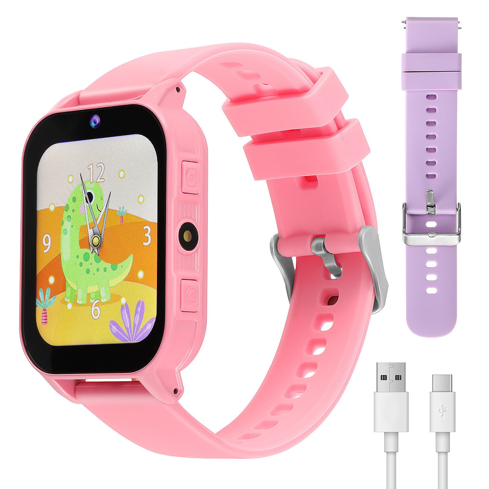 Jam Tangan Digital untuk Anak  - Smartwatch Pink Watches For Kids ulasan dan harga